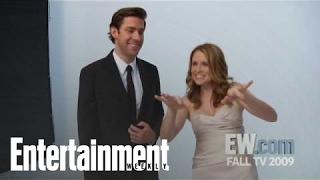 The Office': John Krasinski & Jenna Fischer Tease Jim & Pam's Wedding | Entertainment Weekly