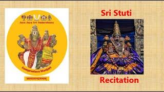 Sri Stuti Parayanam / Recitation - Tamizh Text