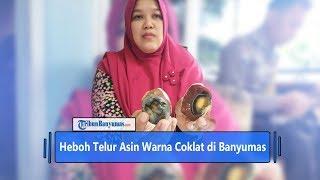 Heboh Telur Asin Warna Coklat di Banyumas