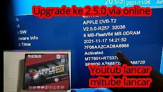 [Eps 87] Cara Upgrade firmware  matrix Apple HD via internet tanpa flashdish