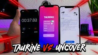 unc0ver VS Taurine iOS 14 Jailbreak Speed Test (unc0ver 6.1.2) & (Taurine 1.0.4)