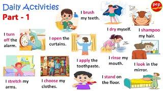 Daily Activities in English | Daily use Sentences for beginners | Learn English without stress