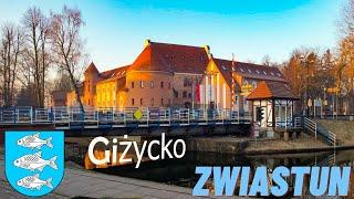 Giżycko Z Drona - Zwiastun Filmu - Gizycko Z Lotu Ptaka - Mazury - Marzec 2022 - DJI Air 2S Dron 4K