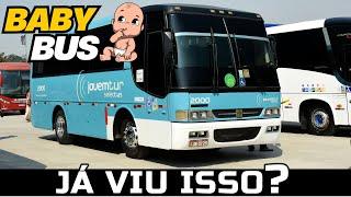 NUNCA VI UM ÔNIBUS RODOVIÁRIO TÃO PEQUENO. BABY BUS BUSSCAR EL BUSS 320