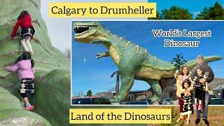 Drive from Calgary to Drumheller | Things to do in Drumheller Canada | Road Trip before Ramadan