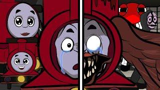 Choo Choo Charles Sad Origin Story (Part 1) | FNF Goodbye World |  FNF Animation