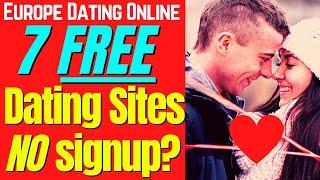 ️ 7 FREE (No Sign Up) Dating Sites 2024 #onlinedating #datingsites #international