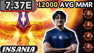 7.37e - Insania PHOENIX Hard Support Gameplay 26 ASSISTS - Dota 2 Full Match Gameplay