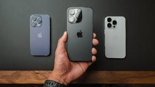 iPhone 14 Pro Unboxing + Impressions - Space Black, Deep Purple and Silver