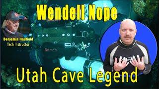 CAVE DIVING in UTAH - Meet Wendell Nope - Utah Cave Diving Legend