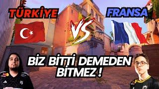 TÜRKİYE VS FRANSA GRUP MAÇI | CNED WOOT SKYLEN JRAYN LYDIA BU MAÇA KALP DAYANMAZ ! VALORANT