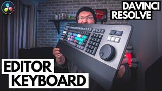 Blackmagic Design Davinci Resolve Editor Keyboard Overview & Review