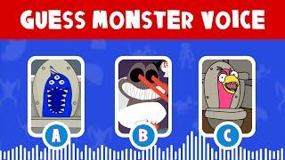 Guess MONSTER'S VOICE #2 - Skibidi Toilet Season 1-41 (Garten Of Banban)