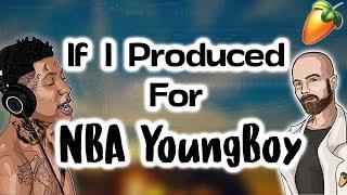 If I produced for NBA YoungBoy [FL Studio melodic trap beat tutorial]