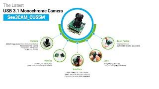 Introducing See3CAM_CU55M - 1/2.5 inch 5MP Low Noise Monochrome USB camera |  e-con Systems