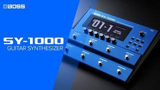 BOSS SY-1000 Guitar Synthesizer - A New Era of Guitar Synth Innovation