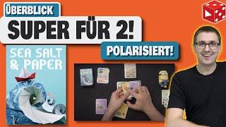 Sea Salt & Paper - Überblick über ein einfaches, kleines, hübsches Kartenspiel