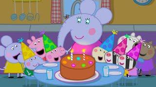 Fête d'anniversaire de l'éléphant d'Edmond | Peppa Pig Français Episodes Complets