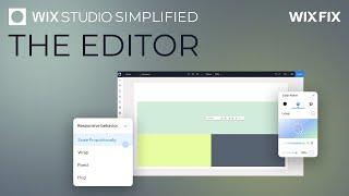 Wix Studio Simplified: The Editor | Wix Fix