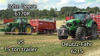 Agriculture tractors / Deutz-Fahr 6215 vs John Deere 6170R