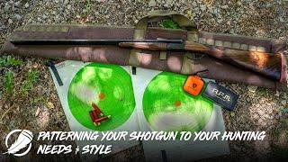 Patterning your shotgun to your hunting needs & style | #FinalRise #4k