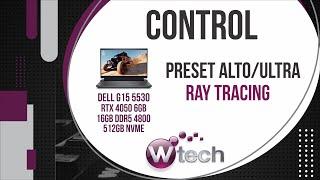 DELL G15 5530 2023 | RTX 4050 6GB LAPTOP | Ray tracing | Control