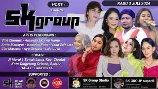 LIVE SK GROUP ( SIANG ) -  HAJAT BPK. YUSUP (GARENK) & IBU FITRI (BASECAMP SK)  | SK STUDIO