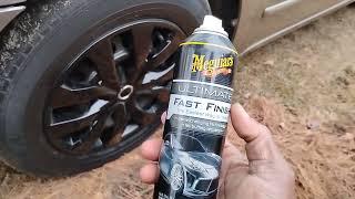 meguiars ultimate  fast finish the best way to protect black rims a full year