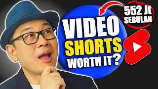 Worth it kah PENGHASILAN YOUTUBE SHORTS buat YOUTUBER PEMULA di tahun 2024?