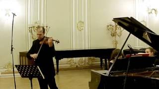 Franck, Sonata for Violin and Piano; Reger, Three Short Pieces