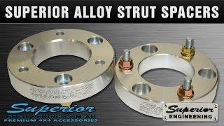 Superior Alloy Strut Spacers 10-70mm Lift