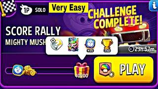 mighty mushrooms bombs away score rally solo challenge | match masters | mighty mushrooms solo