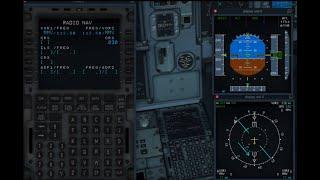 AIR INDIA Simulator profile - VOR RADIAL interception