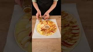 Dessert in 5 minutes! Just puff pastry and apples