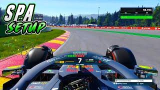 F1 22 SPA HOTLAP + SETUP (1:42.189)