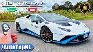 LAMBORGHINI HURACAN STO | REVIEW on AUTOBAHN [NO SPEED LIMIT] by AutoTopNL