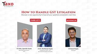 How to Handle GST  Litigation