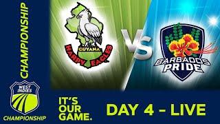  LIVE Guyana v Barbados - Day 4 | West Indies Championship 2024 | Saturday 16th March