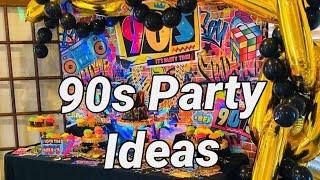 90s Party Ideas/ DIY Decor, Treats, and Much More!!