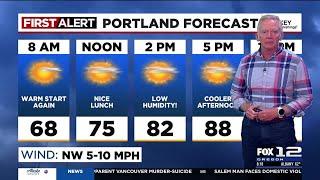 First Alert Saturday morning FOX 12 weather forecast (8/3)
