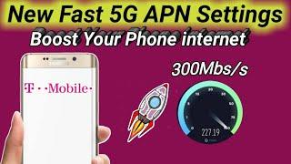 T-Mobile 5G apn Settings 2023 | T-mobile Secret apn Android iPhone