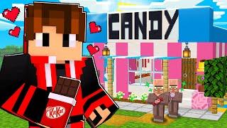 Upgrading 1$ CANDY Store to $1,000,000 STORE in MINECRAFT....