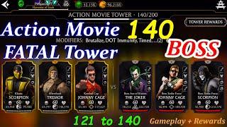 Action Movie Fatal Tower 140 BOSS using Gold Team