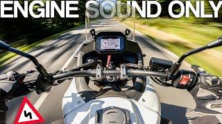 Honda Transalp sound [RAW Onboard]