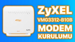 ZyXEL VMG3312 B10B Modem Kurulumu | GIBIRNet