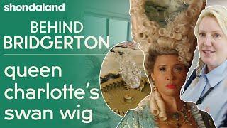 Behind Bridgerton Outtake: A Peek Inside Queen Charlotte's Wigs | Shondaland