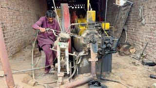 “Pakistani Mechanic’s Genius Hack Starts Diesel Engine Instantly on Freezing Winter Morning!”