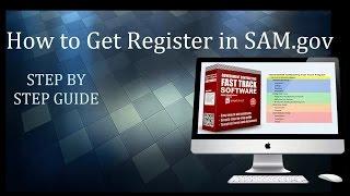 SAM registration: How to get register in SAM - System for Award Management