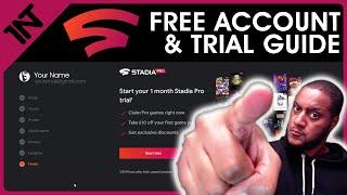 Google STADIA SETUP Guide (FREE TRIAL, FREE GAMES & Settings Overview)
