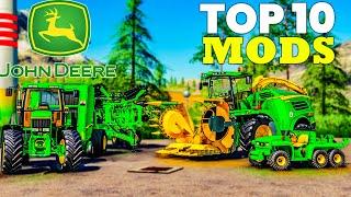 Top 10 John Deere mods for Farming Simulator 19